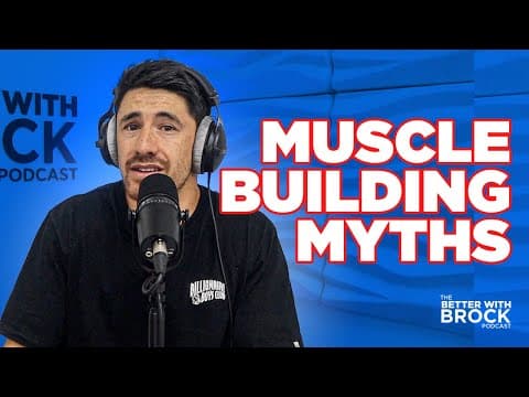 Muscle Building Myths: Dirty Bulk, Eat Big To Get Big, Training To Failure & Super High Protein