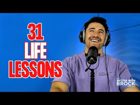 31 Lessons From 30 Years Of Life